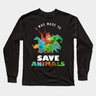 save animals Long Sleeve T-Shirt